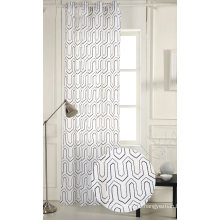 100% Polyester Embroidery Window Curtains